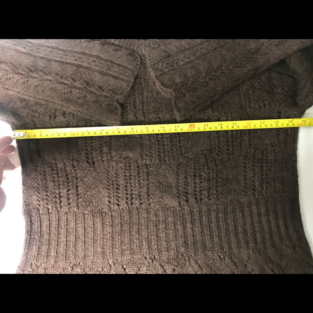 Vintage Wool Alpaca Acrylic Blend Sweater Medium - Picture 6 of 7